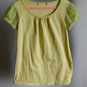 babyGap Apple Green Top